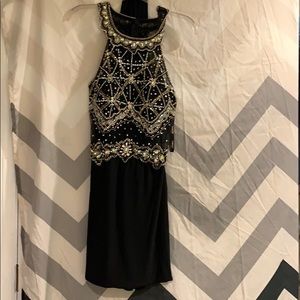 Black tight homecoming dress!’